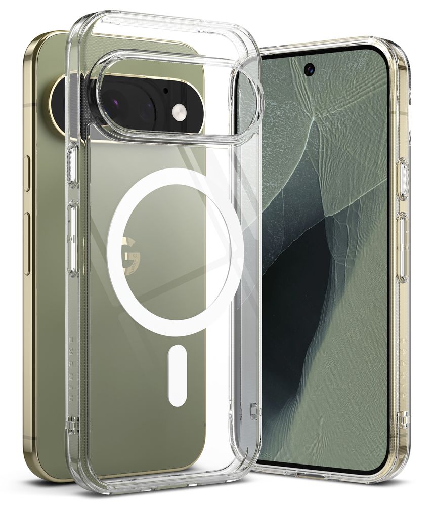Husa Ringke Fusion Magnetic Magsafe pentru Google Pixel 11 Pro - Transparent