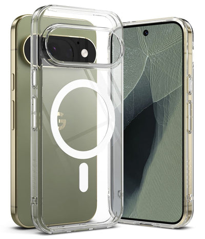 Husa Ringke Fusion Magnetic Magsafe pentru Google Pixel 11 Pro - Transparent