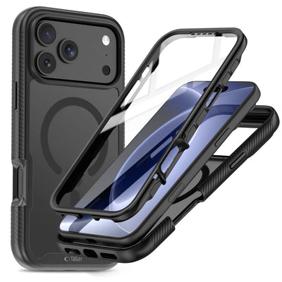 Husa Tech-protect Defense Magsafe pentru iPhone 17 Pro Max / 18 Pro Max - mat Negru