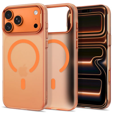 Husa Tech-protect Magzero Magsafe pentru iPhone 17 Pro / 18 Pro - mat Portocaliu
