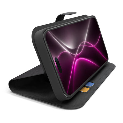 Husa SBS portofel Smart pentru iPhone 18 Pro Max cu portofel si Stand - Negru