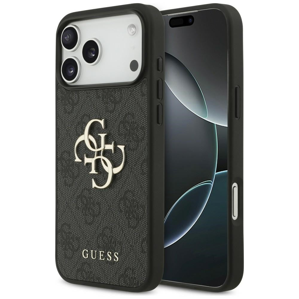 Husa Guess 4G Big Logo pentru iPhone 17 Pro Max / 18 Pro Max - Negru