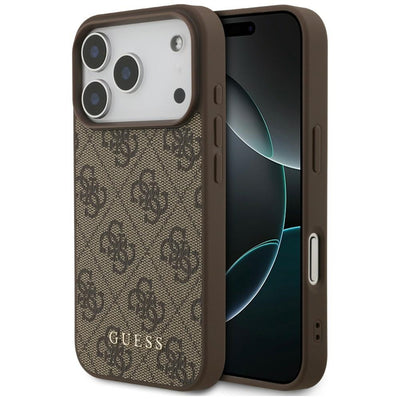 Husa Guess 4G Classic pentru iPhone 17 Pro / 18 Pro - Maro