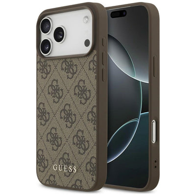 Husa Guess 4G Classic pentru iPhone 17 Pro Max / 18 Pro Max - Maro