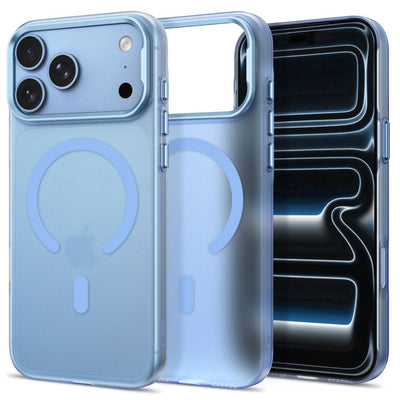 Husa Tech-protect Magzero Magsafe pentru iPhone 17 Pro / 18 Pro - Albastru deschis mat
