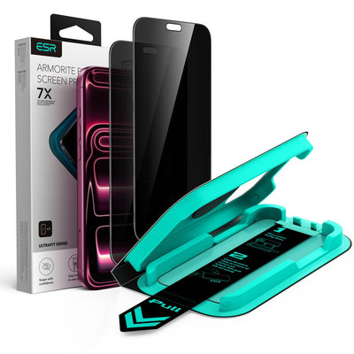 Folie ESR Ultrafit Armorite Privacy 2-Pack sticla pentru iPhone 18 Pro Max