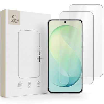 Folie Tech-protect sticla Fit+ 2-Pack pentru Samsung Galaxy S26 FE