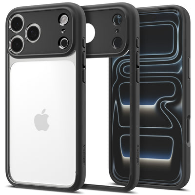 Husa Spigen Ultra Hybrid pentru iPhone 18 Pro Max / 17 Pro Max - mat Negru