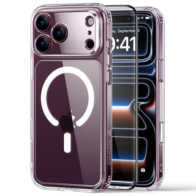 Husa ESR Classic Hybrid Magsafe pentru iPhone 18 Pro / 17 Pro - Transparent