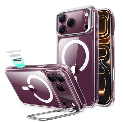 Husa ESR Classic Hybrid Kickstand Magsafe pentru iPhone 18 Pro Max / 17 Pro Max - Transparent