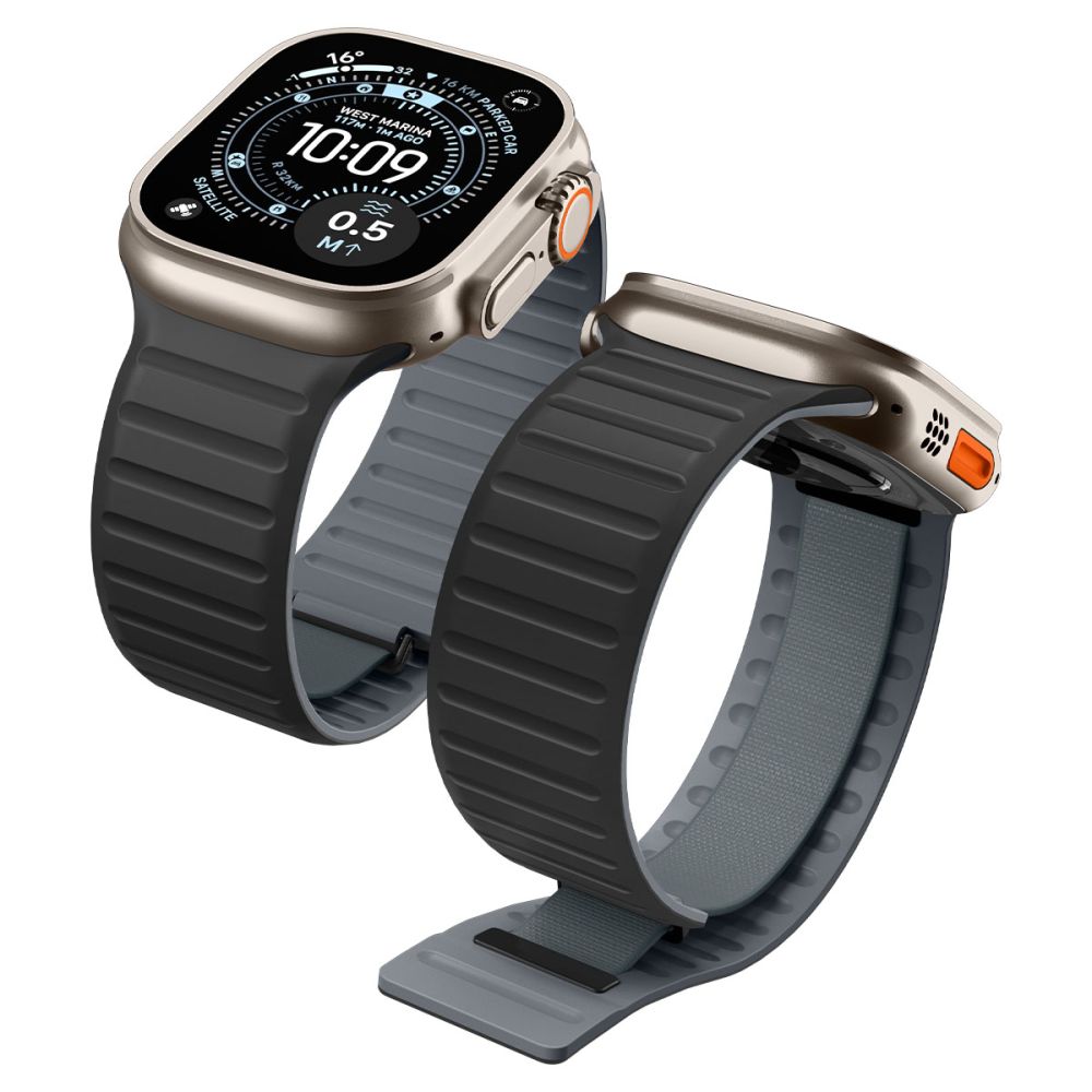 Curea Spigen Athlex Air M pentru Apple Watch 44 / 45 / 46 / 49 Mm - Negru si Gri