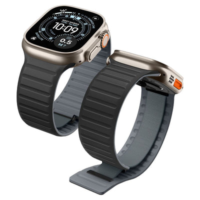 Curea Spigen Athlex Air M pentru Apple Watch 44 / 45 / 46 / 49 Mm - Negru si Gri