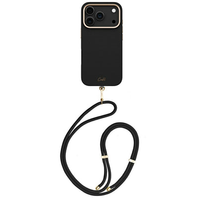 Husa Uniq Coehl Mirelle Magnetic Charging pentru iPhone 17 Pro / 18 Pro - Negru