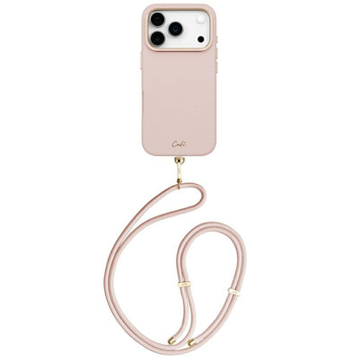 Husa Uniq Coehl Mirelle Magnetic Charging pentru iPhone 17 Pro / 18 Pro - Roz