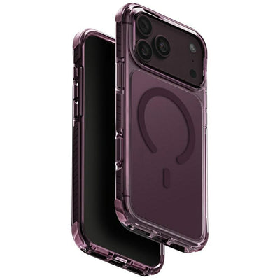 Husa Uniq Combat Magclick Charging pentru iPhone 18 Pro Max / 17 Pro Max - Burgundy