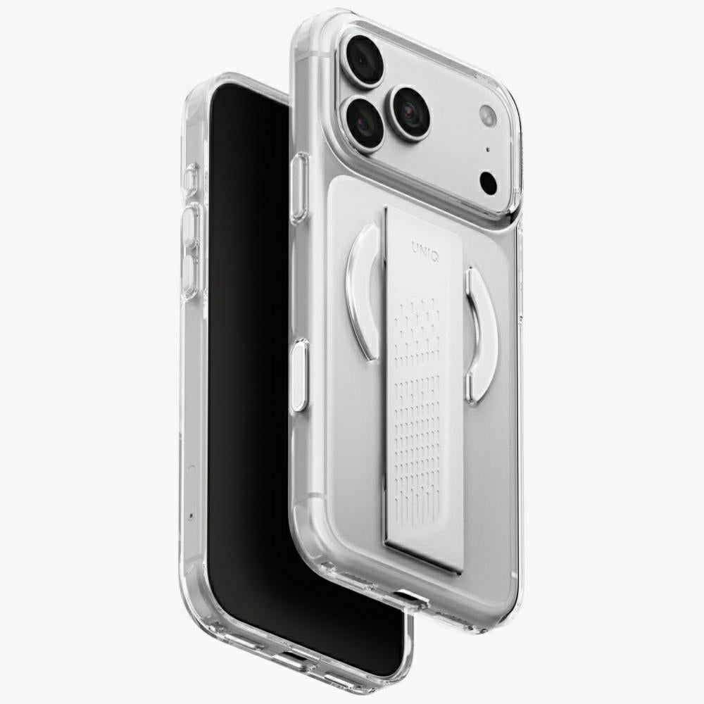 Husa Uniq Heldro Air Magclick Charging pentru iPhone 18 Pro Max / 17 Pro Max - Transparent