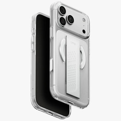 Husa Uniq Heldro Air Magclick Charging pentru iPhone 18 Pro Max / 17 Pro Max - Transparent