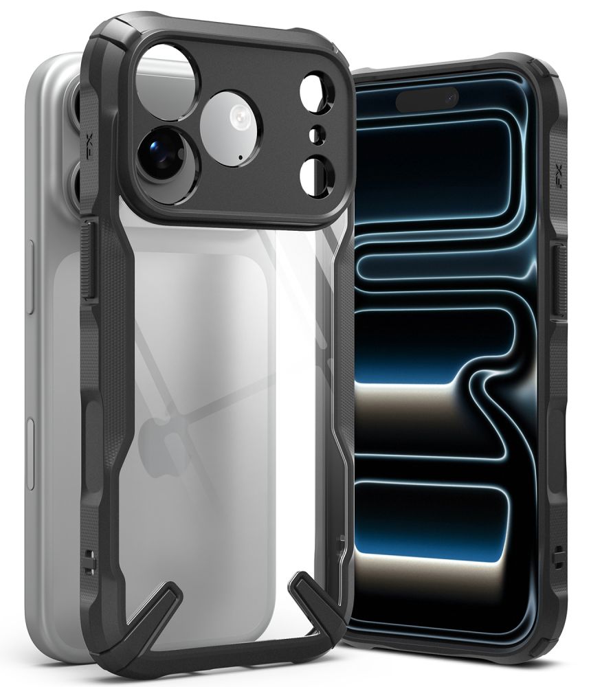 Husa Ringke Fusion X pentru iPhone 18 Pro Max / 17 Pro Max - Negru