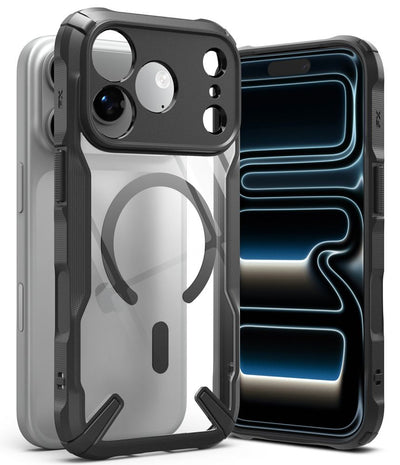 Husa Ringke Fusion X Magnetic Magsafe pentru iPhone 18 Pro Max / 17 Pro Max - Negru