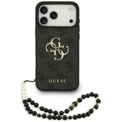 Husa Guess 4G Curea 4G Classic Logo pentru iPhone 18 Pro Max / 17 Pro Max - Negru