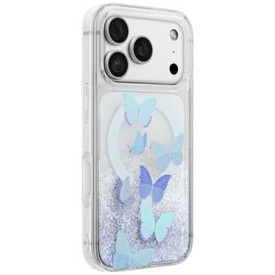 Husa Uniq Coehl Aria Magnetic Charging pentru iPhone 18 Pro / 17 Pro - Albastru