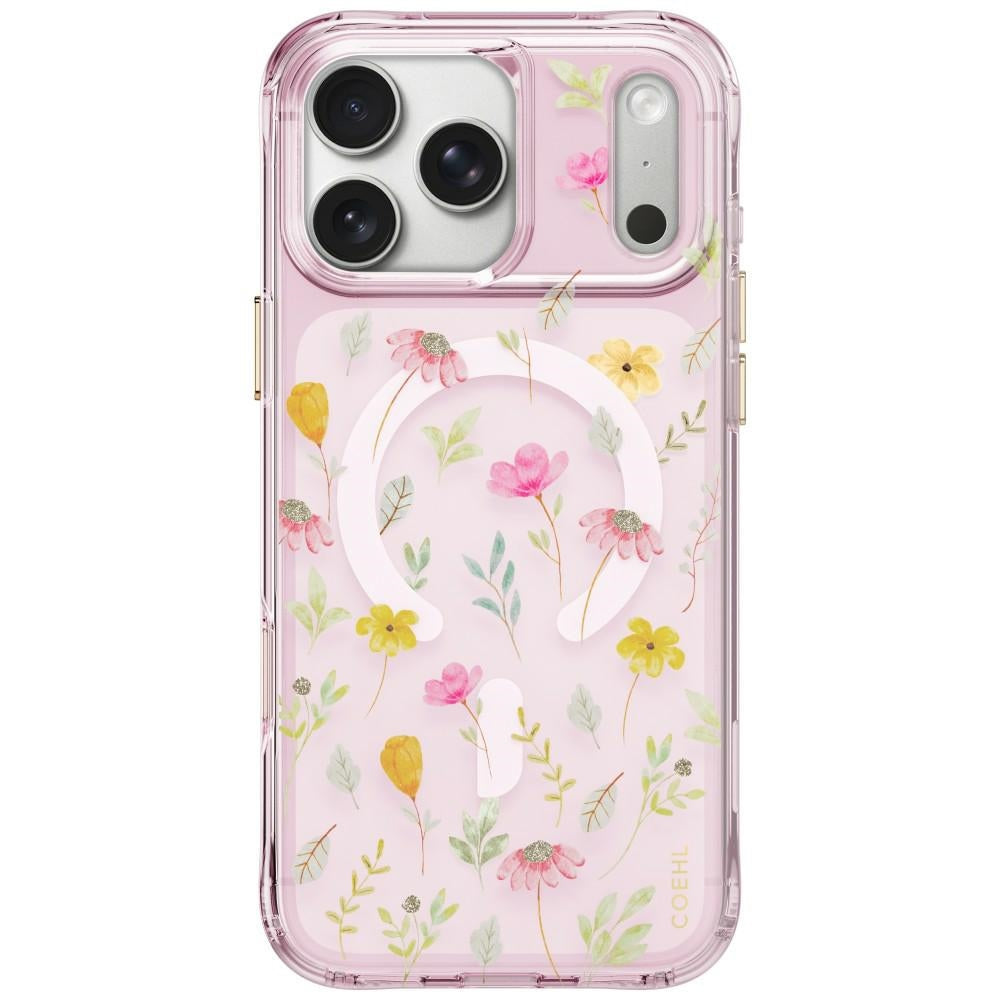 Husa Uniq Coehl Evie Magnetic Charging pentru iPhone 18 Pro Max / 17 Pro Max - Roz