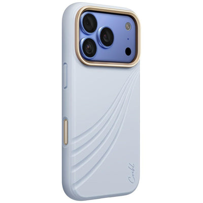 Husa Uniq Coehl Serina Magnetic Charging pentru iPhone 18 Pro / 17 Pro - Albastru