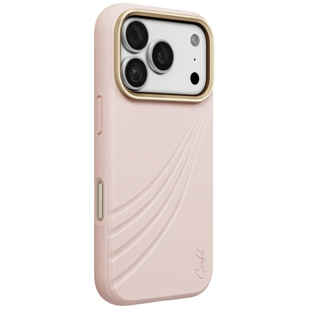 Husa Uniq Coehl Serina Magnetic Charging pentru iPhone 18 Pro / 17 Pro - Roz