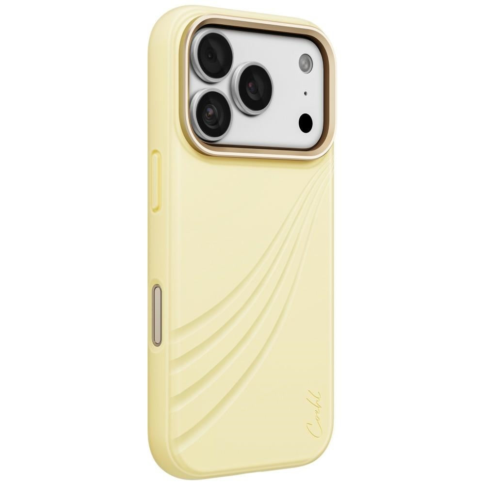 Husa Uniq Coehl Serina Magnetic Charging pentru iPhone 18 Pro / 17 Pro - Galben
