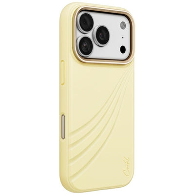 Husa Uniq Coehl Serina Magnetic Charging pentru iPhone 18 Pro / 17 Pro - Galben