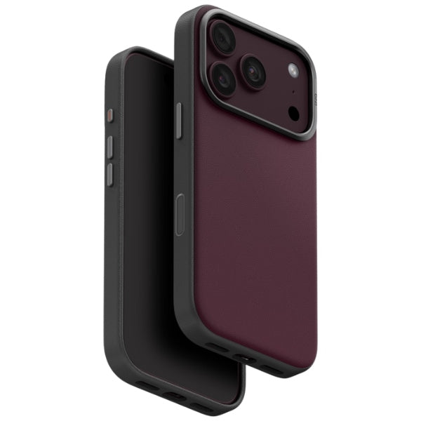 Husa Uniq Lyden DS Magclick Charging pentru iPhone 18 Pro / 17 Pro - Burgundy