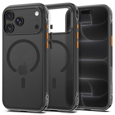 Husa Tech-protect Magair Magsafe CC pentru iPhone 18 Pro / 17 Pro - mat Negru