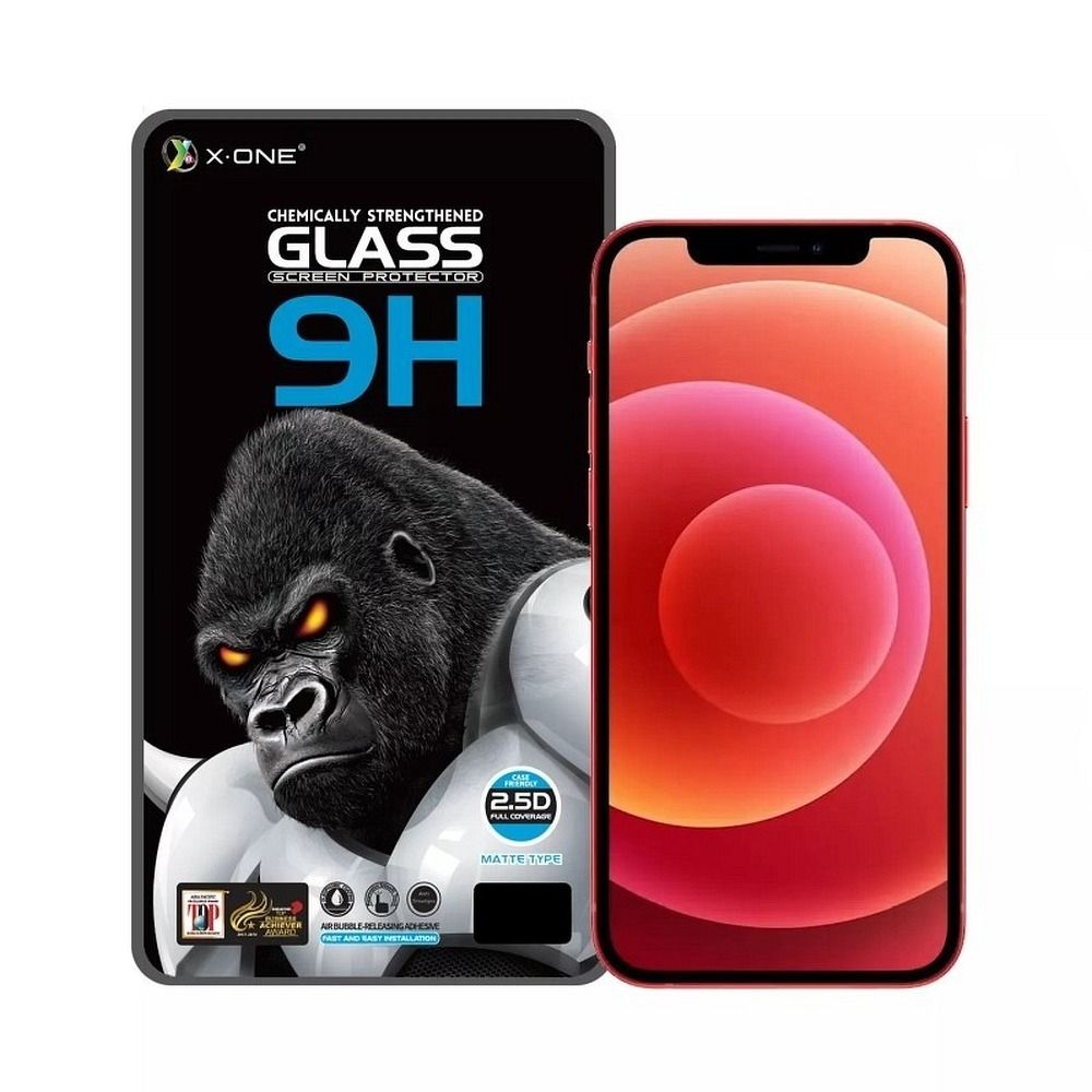 Folie X-one acoperire completa Extra Strong mat - pentru iPhone 11 sticla 9H