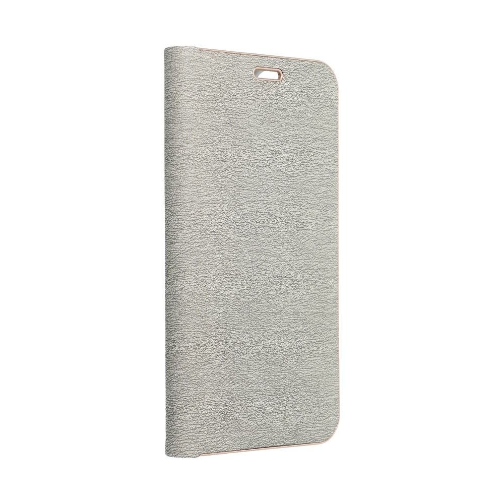 Husa Luna Book Auriu Flip pentru Samsung A53 5G Argintiu
