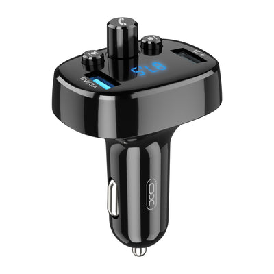 Incarcator auto XO Transmitter FM Bcc02 Bluetooth MP3 15W Negru