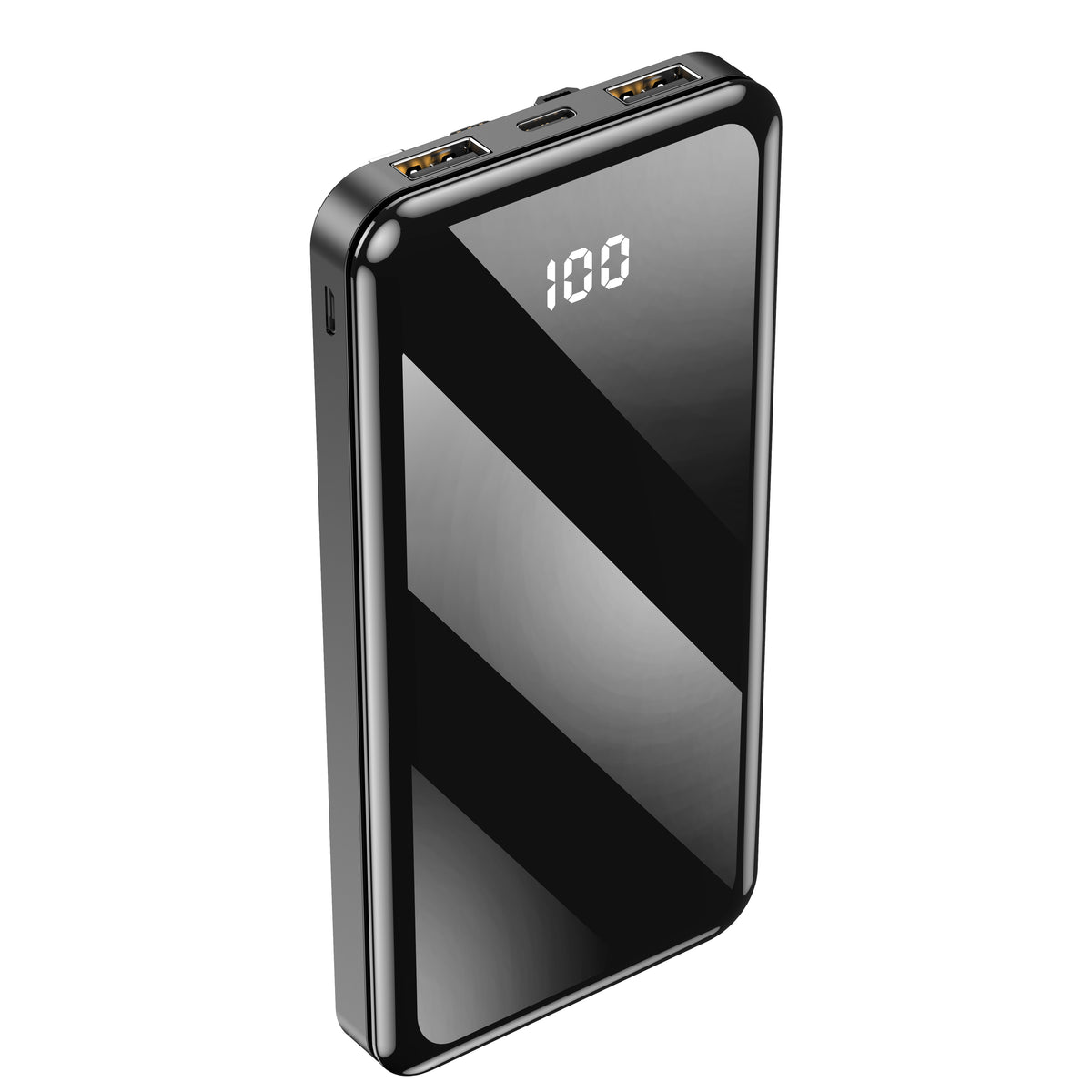 Cablu Forever Acumulator extern Tb-411 Allin1 10000 Mah cu Usb-c + Lightning + Microusb Negru