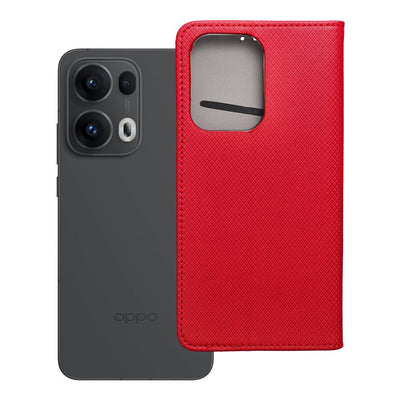 Husa Smart Book pentru Oppo Reno 13 PRO 5G Rosu