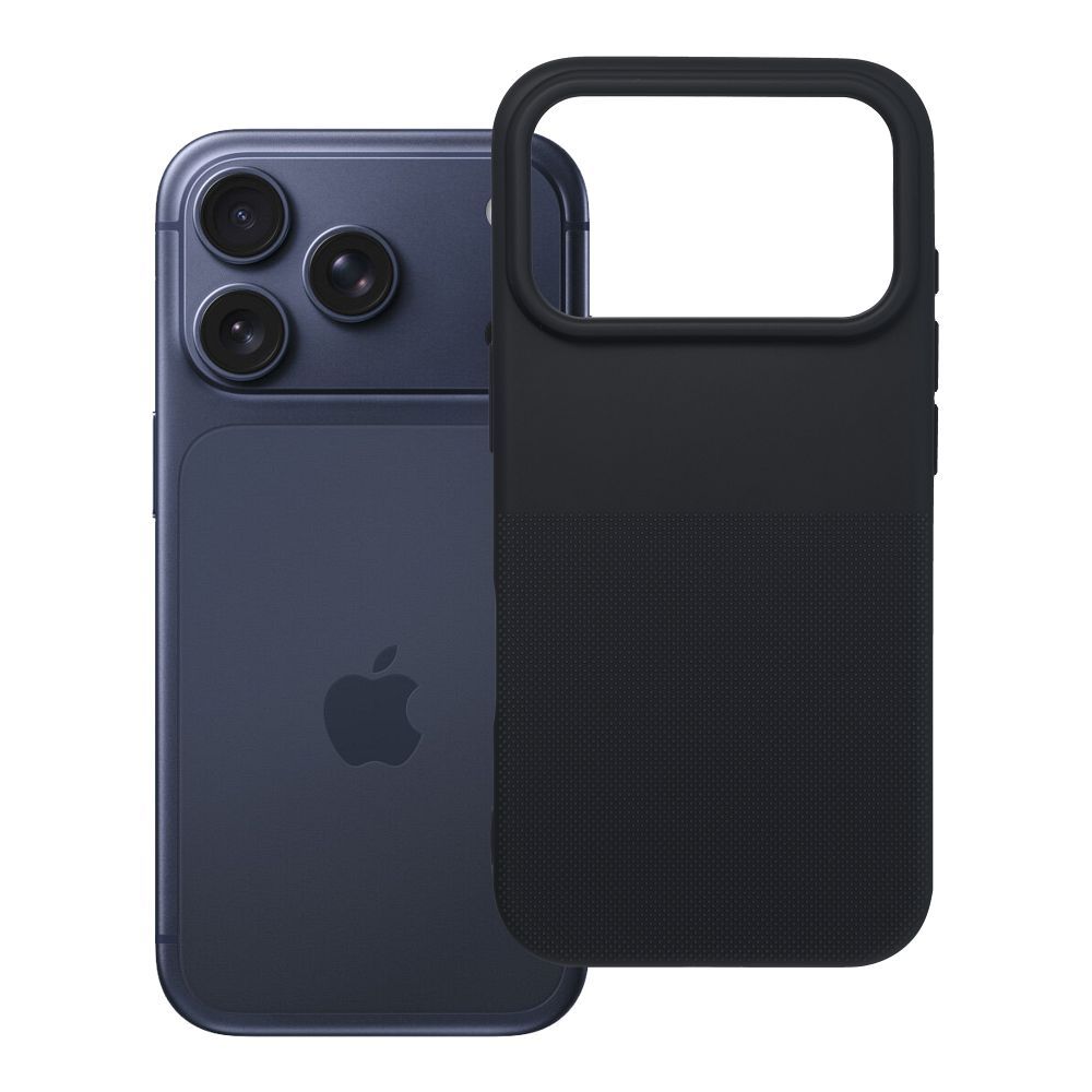 Husa Easy Dual pentru iPhone 18 Pro / 17 Pro Negru