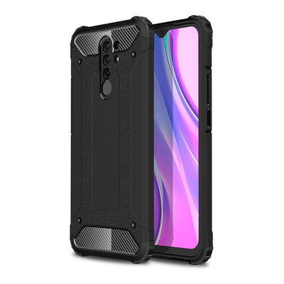 Husa Armor pentru Xiaomi Redmi 9 Negru