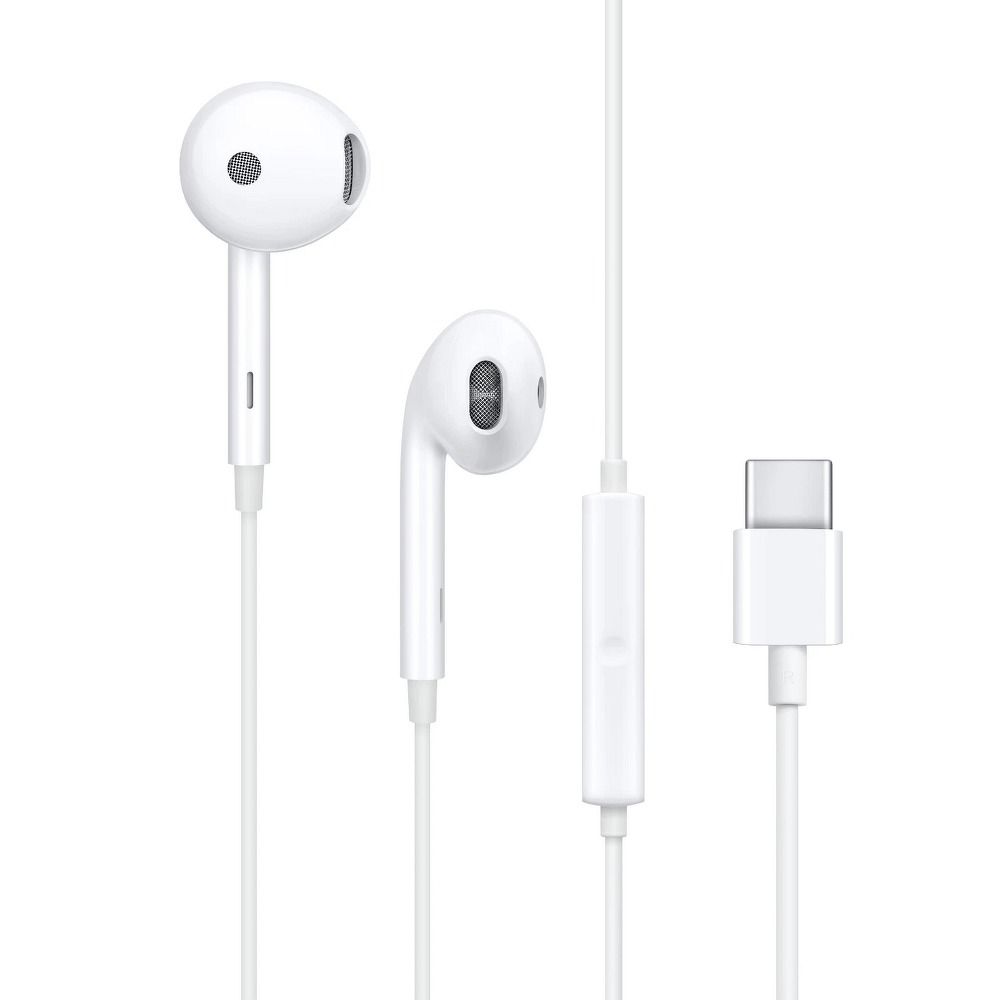 Casti Oppo Wire USB C Alb