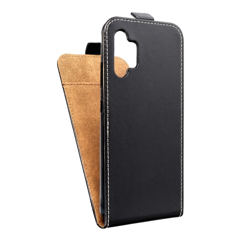 Husa Vertical Flip pentru Samsung A32 LTE ( 4G ) Slim Flexi Fresh Negru