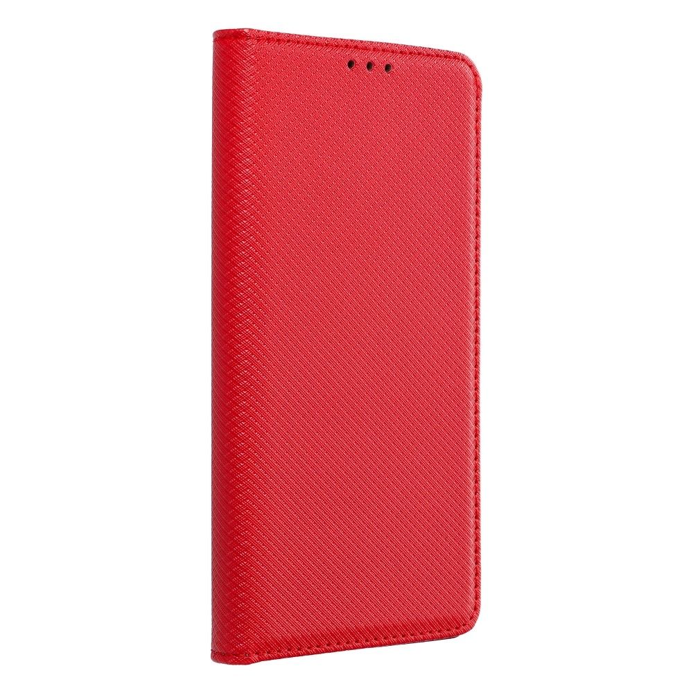 Husa Smart Book pentru Samsung A22 4G Rosu