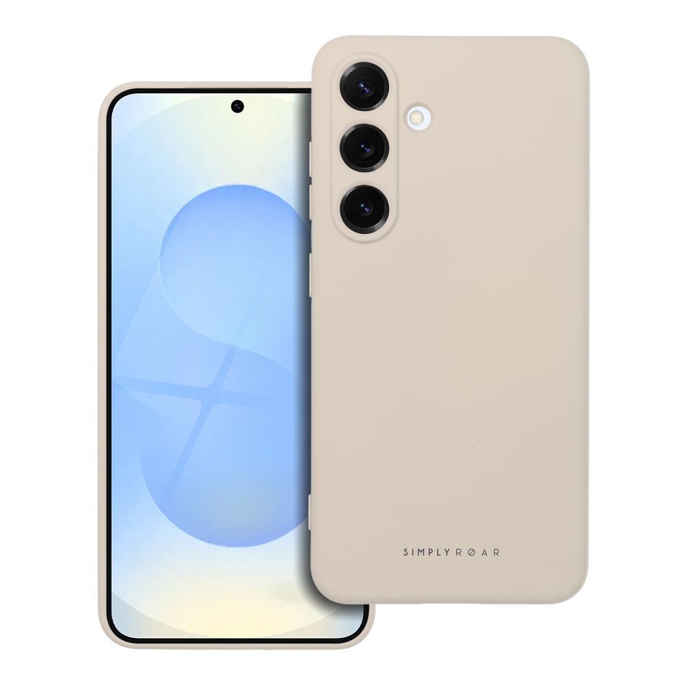 Husa Roar Space pentru Samsung S25 Aqua Alb
