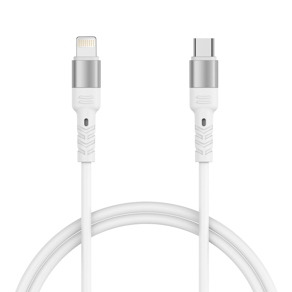 Cablu Forever Core High Power Usb-c - Lightning 1,5 M 20W Alb