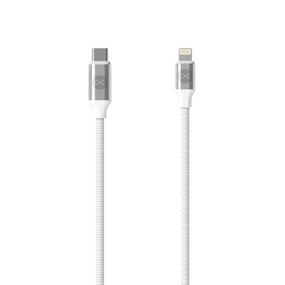 Cablu Forever MFI Usb-c - Lightning 1,2 M 3A 20W Whp12321 Alb