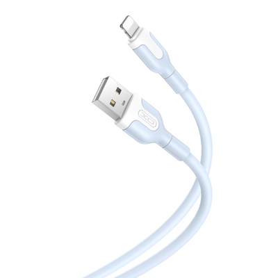 Cablu XO Nb212 USB - Lightning 1,0 M 2,1A Albastru