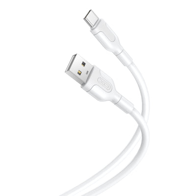 Cablu XO Nb212 USB - Usb-c 1,0 M 2,1A Alb