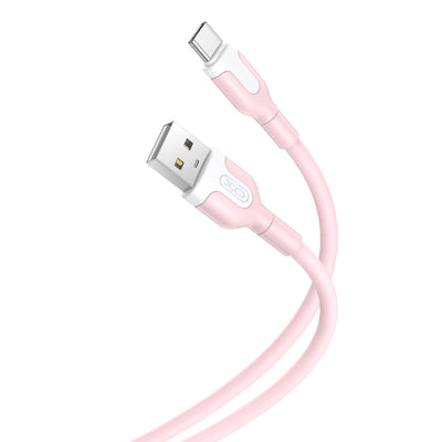 Cablu XO Nb212 USB - Usb-c 1,0 M 2,1A Roz
