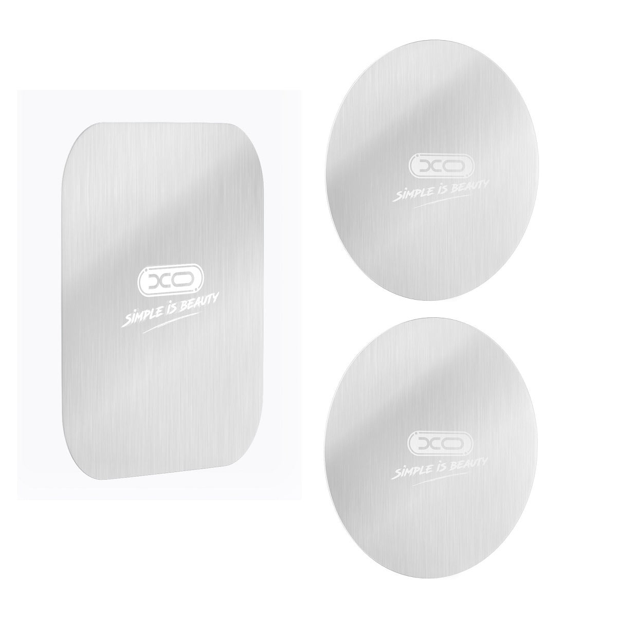 Suport XO Y2 A Set Of Stickers pentru The Magnetic Argintiu Plates 3pcs
