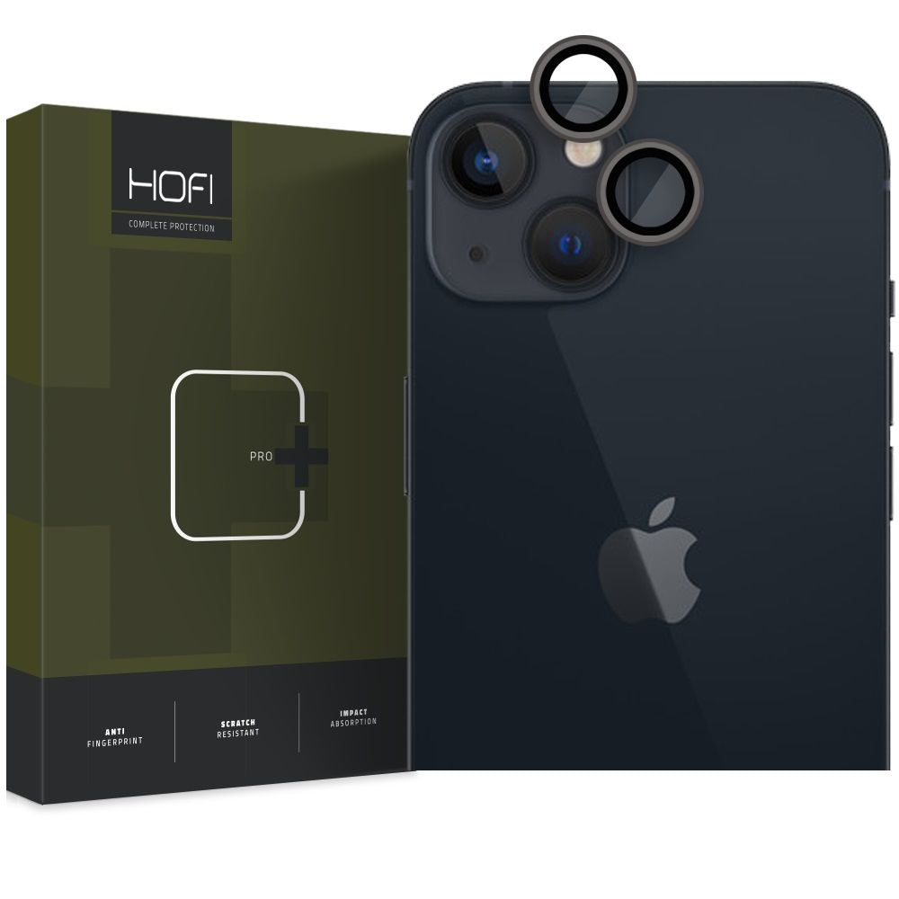 Folie camera Hofi Camring Pro+ iPhone 14 / 14 Plus / 15 / 15 Plus Negru